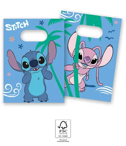 STITCH SACHETS CADEAUX EN PAPIER 4 pcs