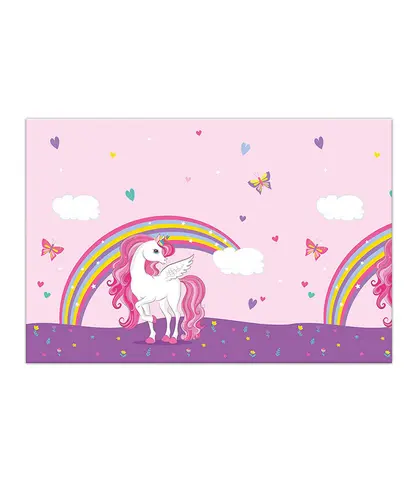 *FDS*UNICORN FSC NAPPE EN PAPIER 120x180 cm 1pc