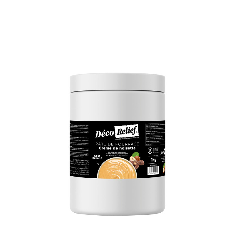 Pâte de fourrage crème de noisette goût bueno 1Kg 