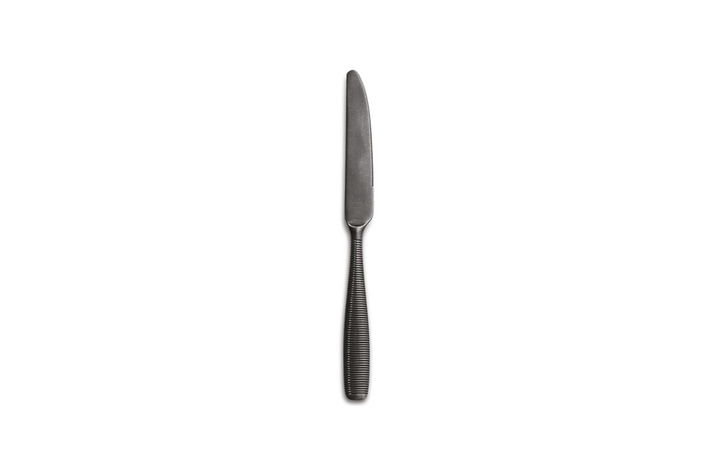 COMAS BLACK FLEUR DE LYS DESSERT KNIFE