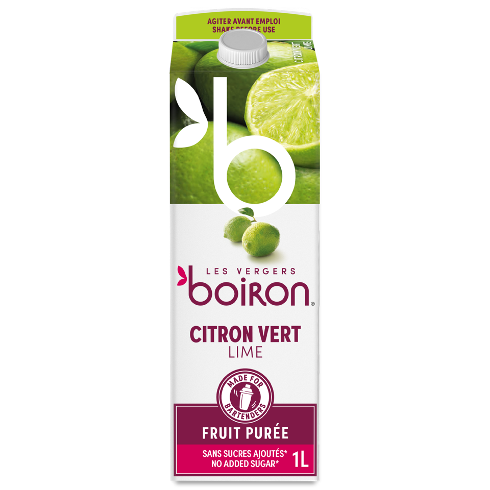 BOIRON PASTEURIZED LIME PUREE 100% 1L
