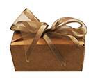 KRAFT BALLOTIN 2 PRALINES 66 X 35 X 30 MM 25 STUKS
