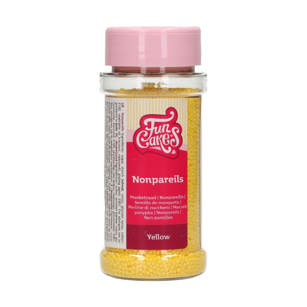 FunCakes Nonpareils Yellow 80g