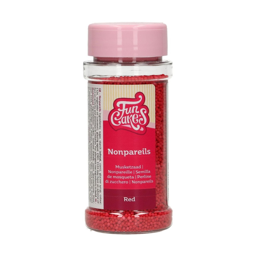 FunCakes Nonpareils Rouge 80g