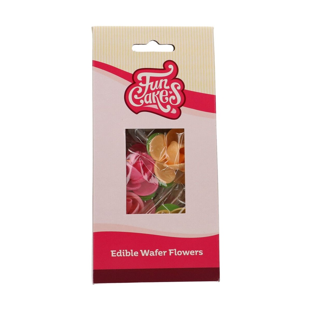 FunCakes Wafer Flowers Camellia pk/5
