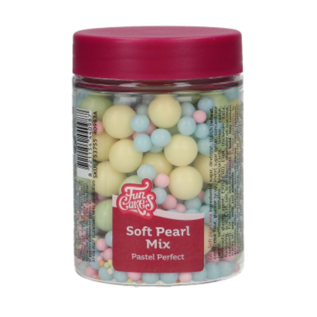 FunCakes MIX DECORATION EN SUCRE Pastel Perfect 80g