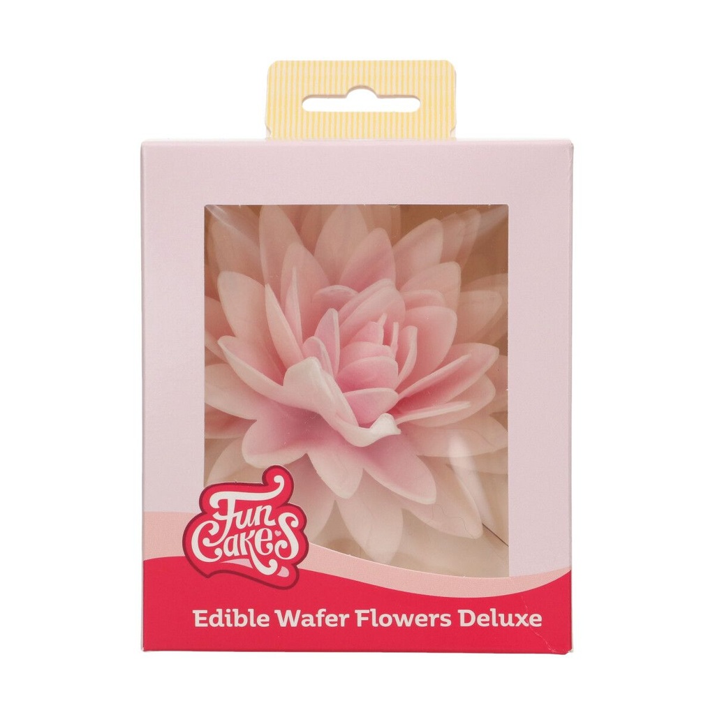 FunCakes Oplaatbloemen Roze Ombre Pioenroos 12,5cm