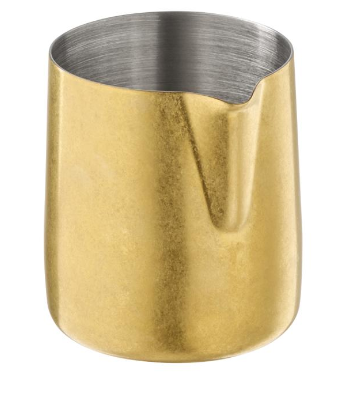 APS "FLOW" ROOMKOM/JUSKOMVINTAGE GOUD 18/8 6XH6.5CM - 0.15L - 10306