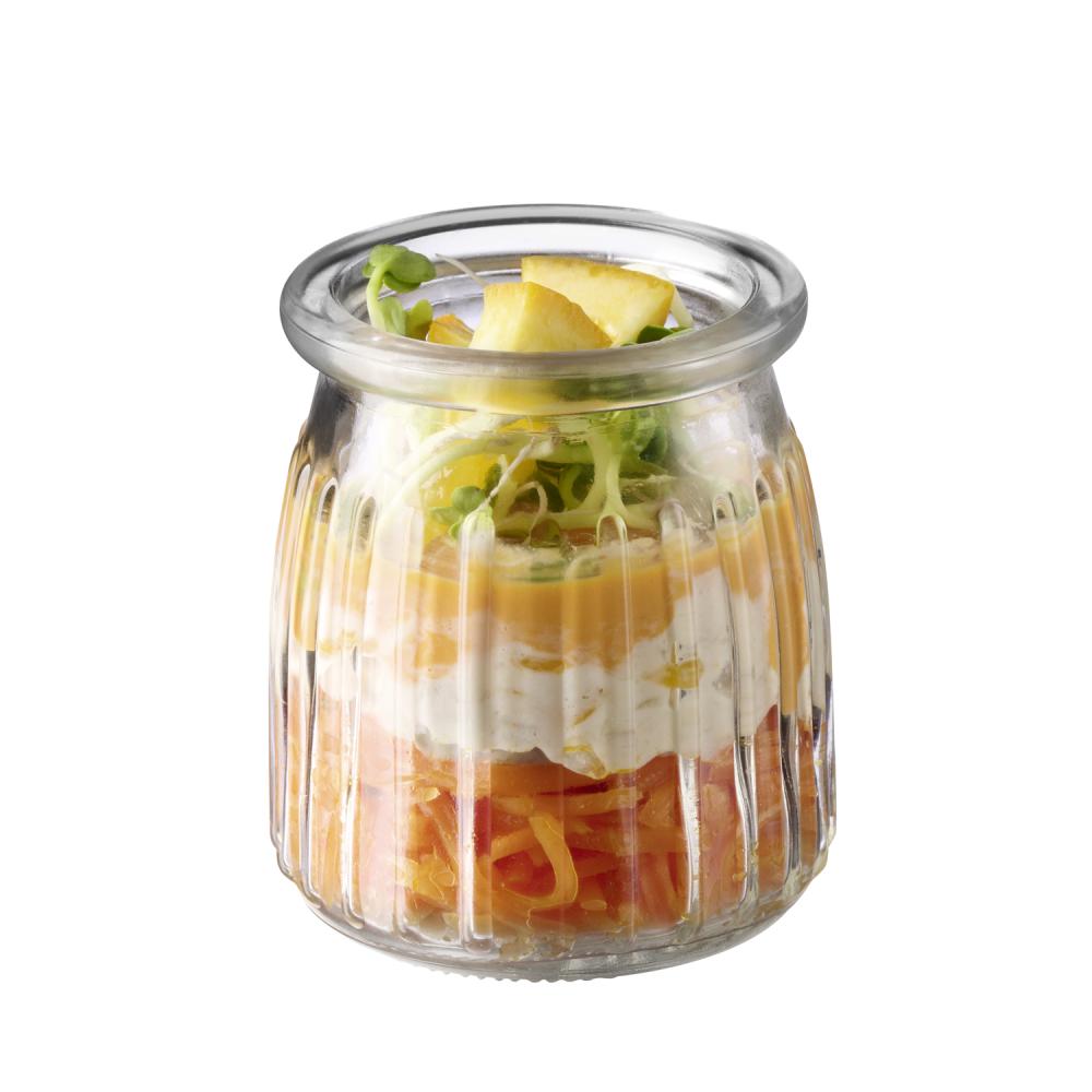 APS “JARLET” SET VAN 12 GOURMETPOTTEN 6.5XH8CM - 0.15L - 82331