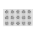 SILIKOMART CROSTATA XS MOLD 20 - ø44 H 17 MM - 15 CAVITIES OF 20ML
