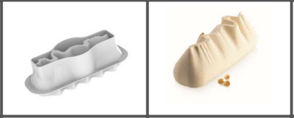 SILIKOMART MOULE BUCHE SLOPE 1050 - 250X80 H 80 MM - 1050ML