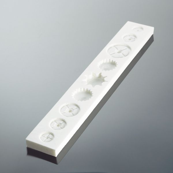 010226 PCB SILICONE MOLD GEARS 9 DESIGNS 1PCE ***S/CD***