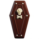 070423 PCB MOLDS COFFIN + SKELETON THERMOFORMED 79X146MM 9 PIECES ***S/CD***