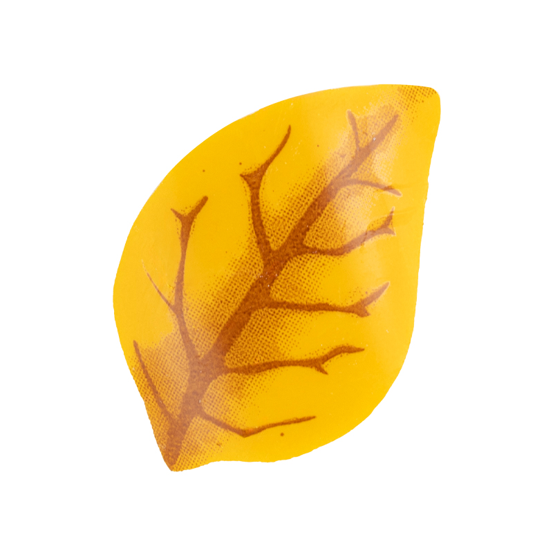 1061888 Blaadje herfst 2,5x3,5 cm 180pcs ***OP/ORDER***