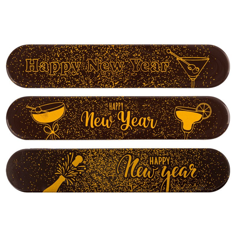 *FF*2015777 Eclair Happy New Year 15x3 cm 35pcs ***S/CDE***