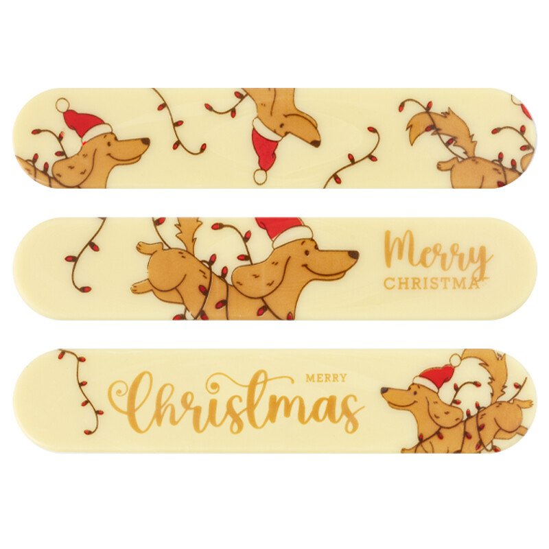 *FF*2015774 Eclair Merry Christmas 15x3 cm 35pcs ***S/CDE***
