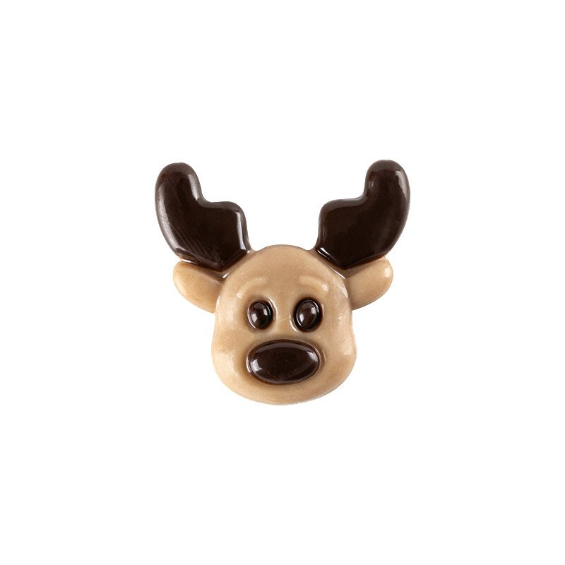 1000186 Cerf 3,3x3,1 cm 140pcs ***S/CDE***