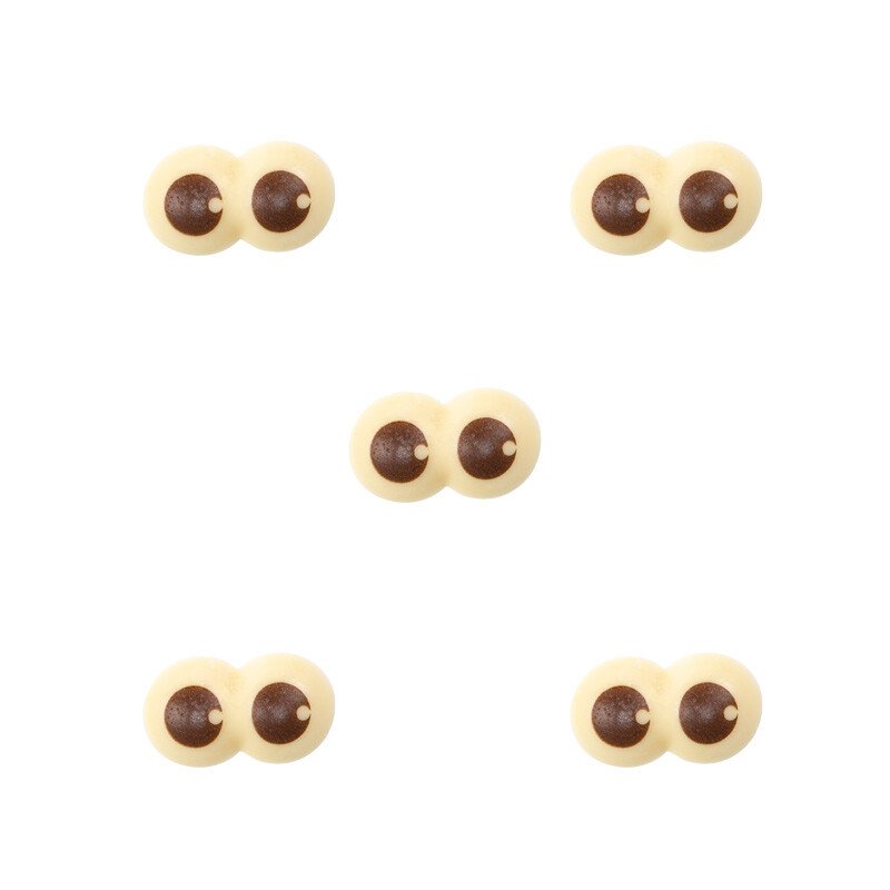 *FF*2024731 Yeux 3x2 cm 105pcs 
