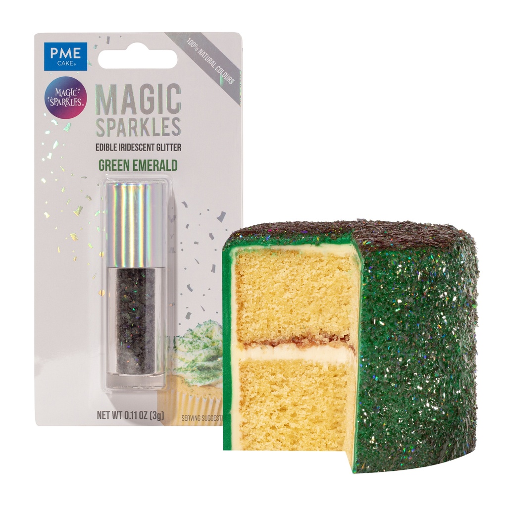 PME Magische Glitters  Groene Smaragd 3gr