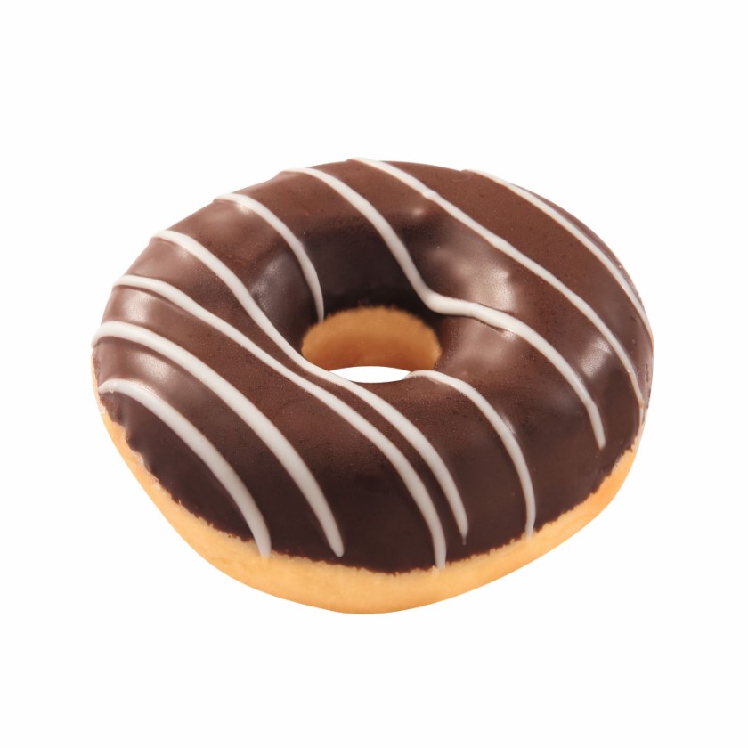 ❄️KOMPLET DONUT GEVULD MET CHOCOLADE EN HAZELNOOT 48 X 70GR