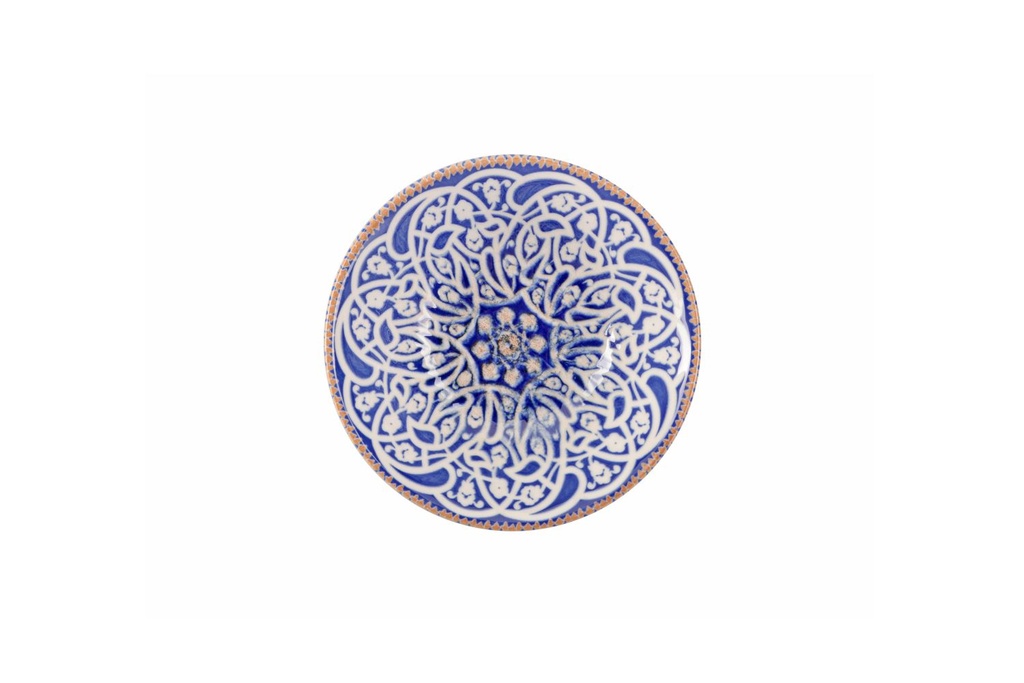 PIOLI OOSTERSE KOM 16CM BLAUW/WIT PORSELEIN - OR36ML16