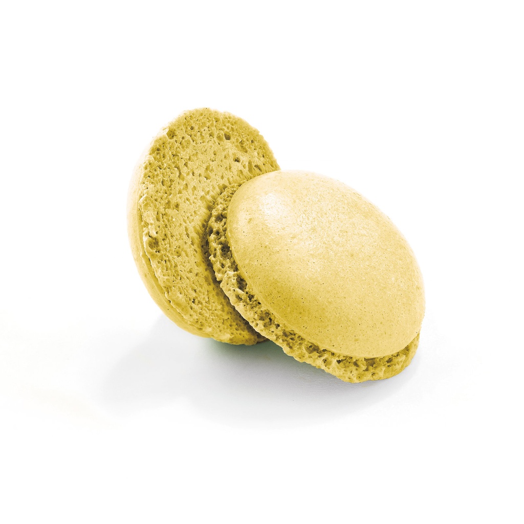 CHEF GOURMET MACARONS COQUE VERT PISTACHE Ø3,5CM 180 PCES