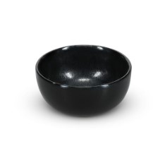 *FDS*BONBISTRO OVIO ZWART KOMMETJE10XH4.5CM PORSELEIN - 740323