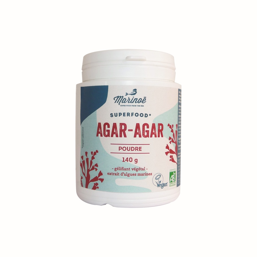 DELIBIO AGAR AGAR EN POUDRE 140GR