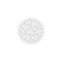 MOULE SILIKOMART MINI DECOR COEUR 60DIAM HT 2 MM SET DE 6 