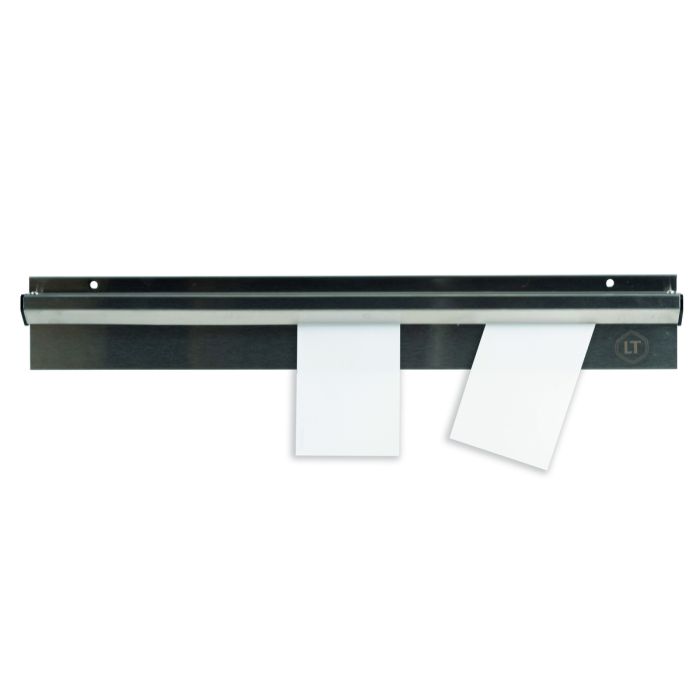 ROESTVRIJSTALEN NOTITIEHOUDER MET BALLEN 50CM H2CM