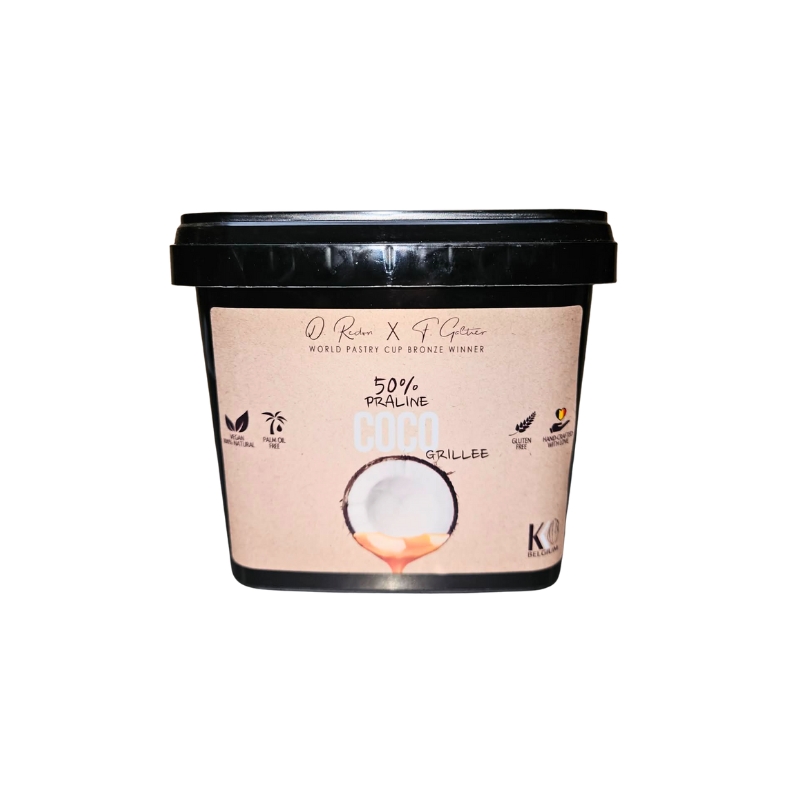 KKO 50% GEROOSTERDE KOKOS PRALINE 1KG