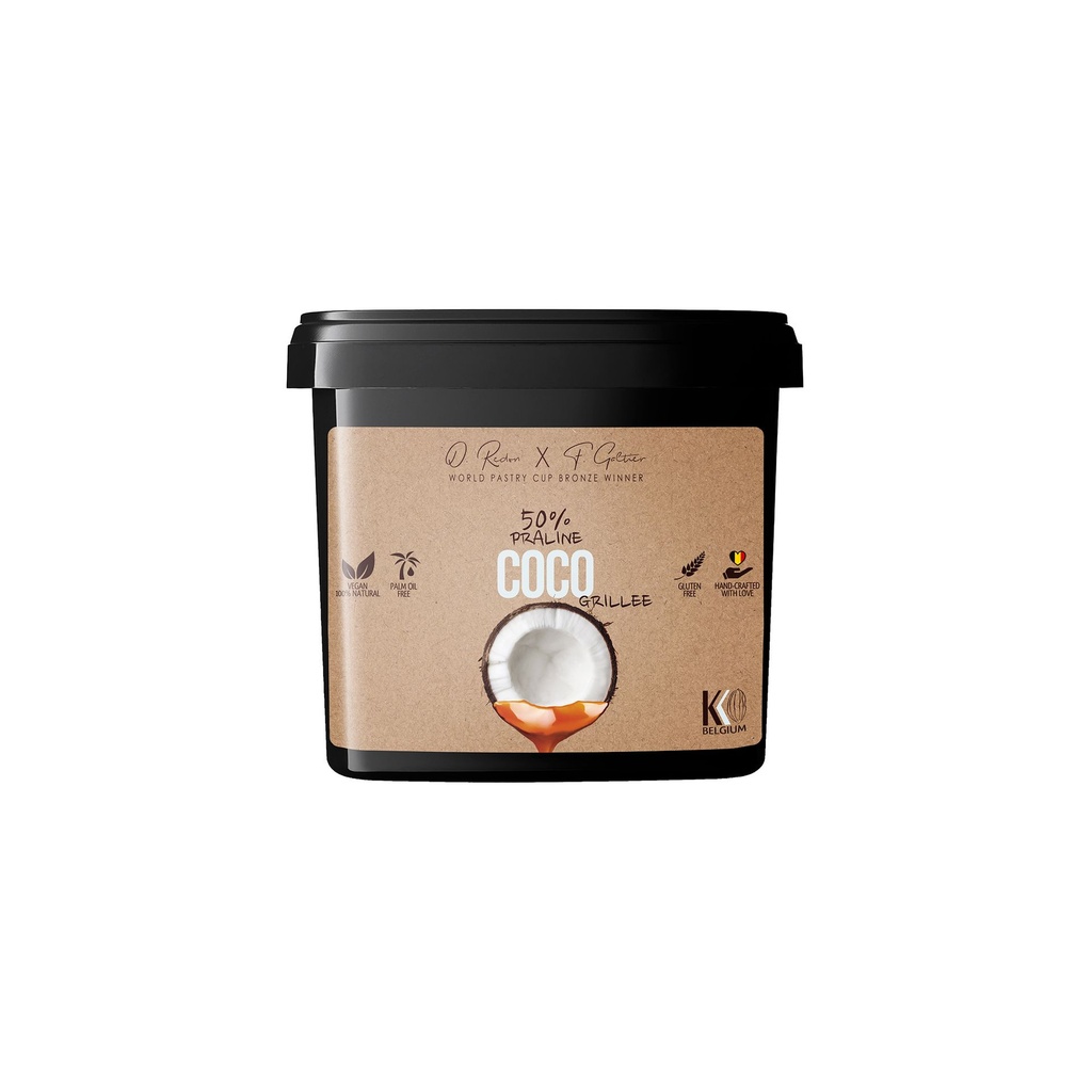 KKO 50% TOASTED COCONUT PRALINE 1KG