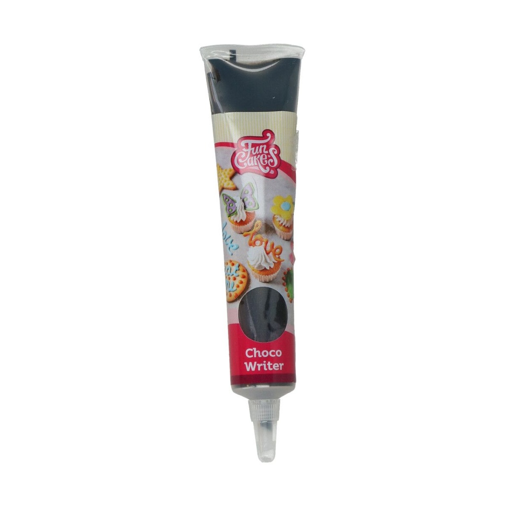 FUNCAKES CHOCO SCHRIJFSTIFT DONKER 25G