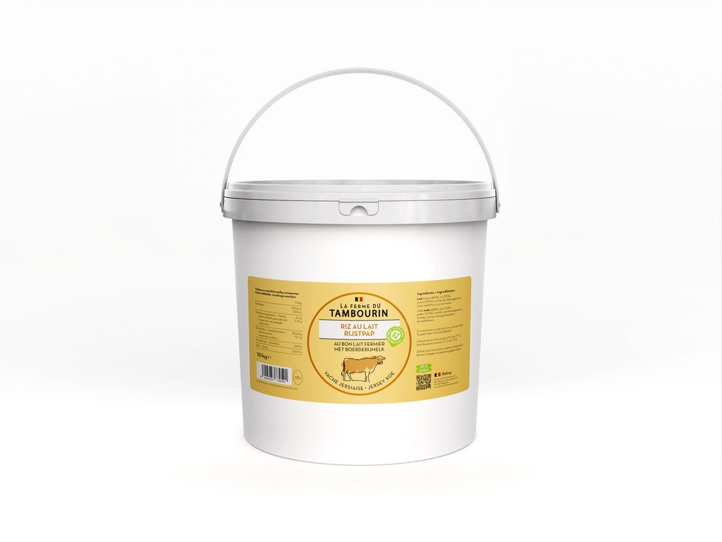 RIZ A LA CREME 10KG FERME DU TAMBOURIN SPRL