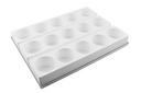 SILIKOMART MULTIFLEX ROUND MOULD Ø 70 MM, HEIGHT 45 MM, 170 ML, SET OF 3