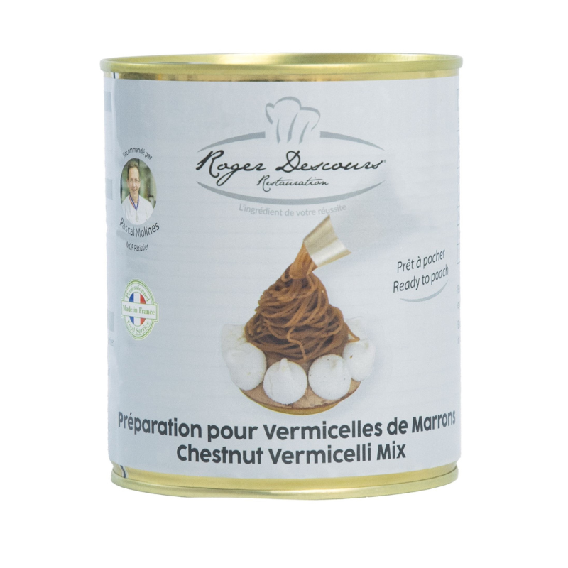 TAMMEKASTANJE VERMICELLI BLIK 900GR