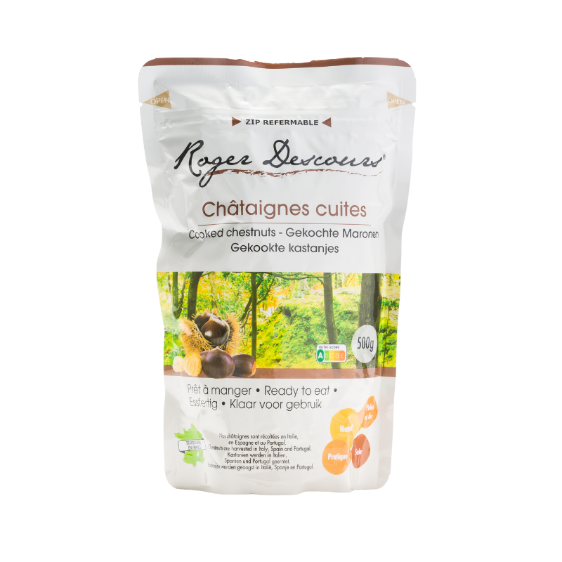 CHÂTAIGNES CUITES DOYPACK 500GRS