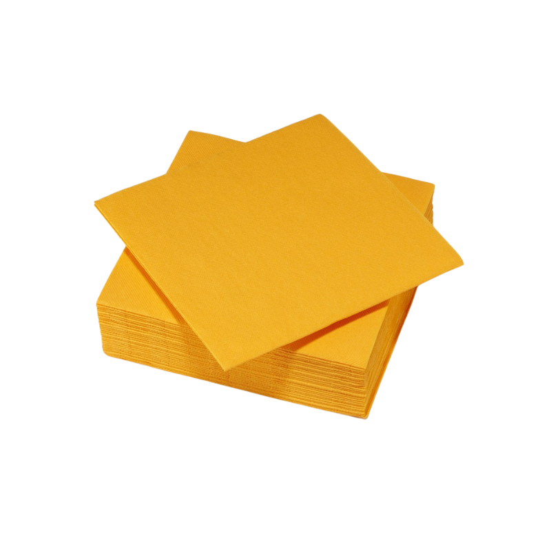 MAXIME HOME - SERVIETTES MANDARINE 38x38 CM 30PCS