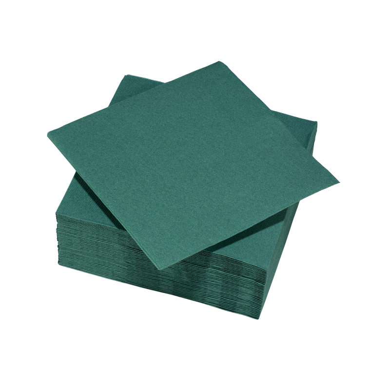 MAXIME HOME - SERVIETTES VERT SAPIN 38x38 CM 30PCS