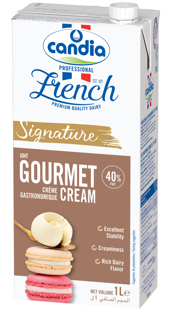 CANDIA 222110002 GOURMET FRESH CREAM 40% UHT 1L