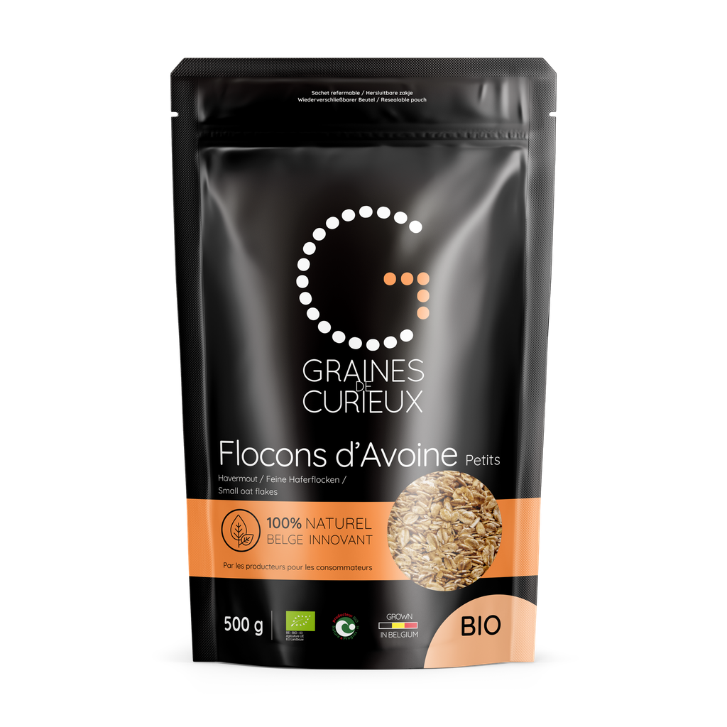 ORGANIC SMALL OAT FLAKES 500GR