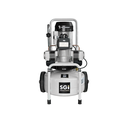 SGI BREVA COMPRESSOR 24L - FOOD-GRADE TANK SINGLE-PHASE + 2 WHEELS AND CARRY HANDLE