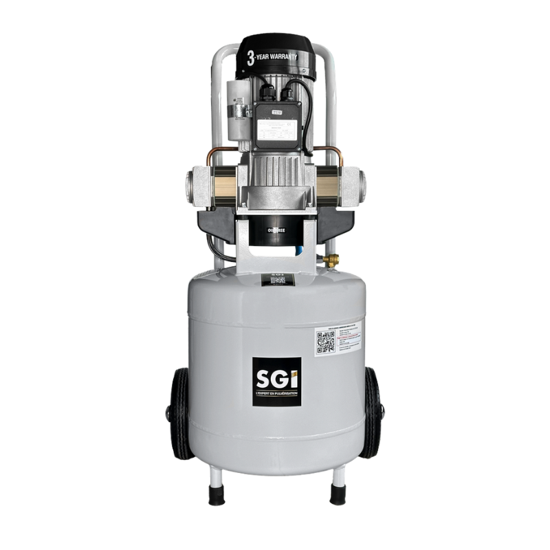 SGI COMPRESSEUR BREVA 50L - CUVE ALIMENTAIRE MONOPHASE