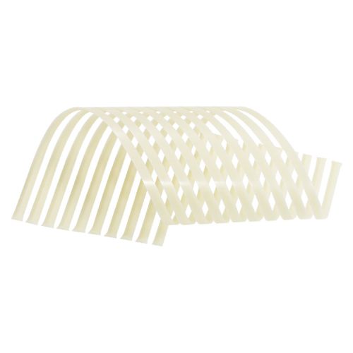 1034566 WHITE CHOCOLATE SPIRELLI 14CM 24 PCES