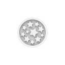 SILIKOMART VORM MINI STARS DECOR MAT TD14 ø60 H 2MM SET VAN 6