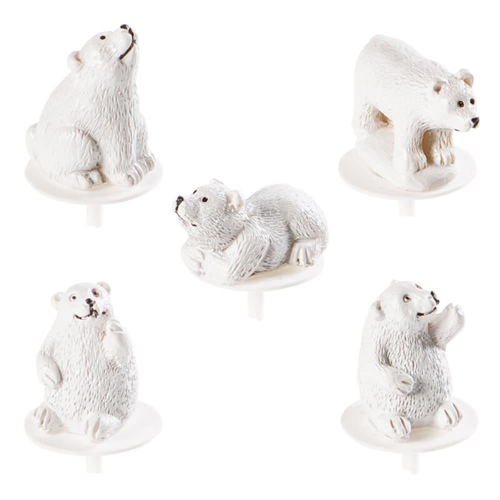 1015393 ASS OURS BLANC SUR PIC 64 PCES***S/CD**