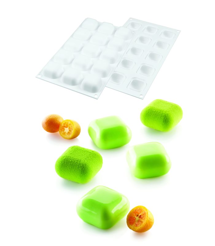 MOULE SILIKOMART GEM30 40X40H23MM