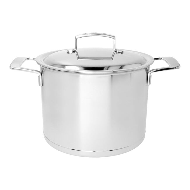 DEMEYERE ZILVER 7 HOGE POT 24CM-7.5L