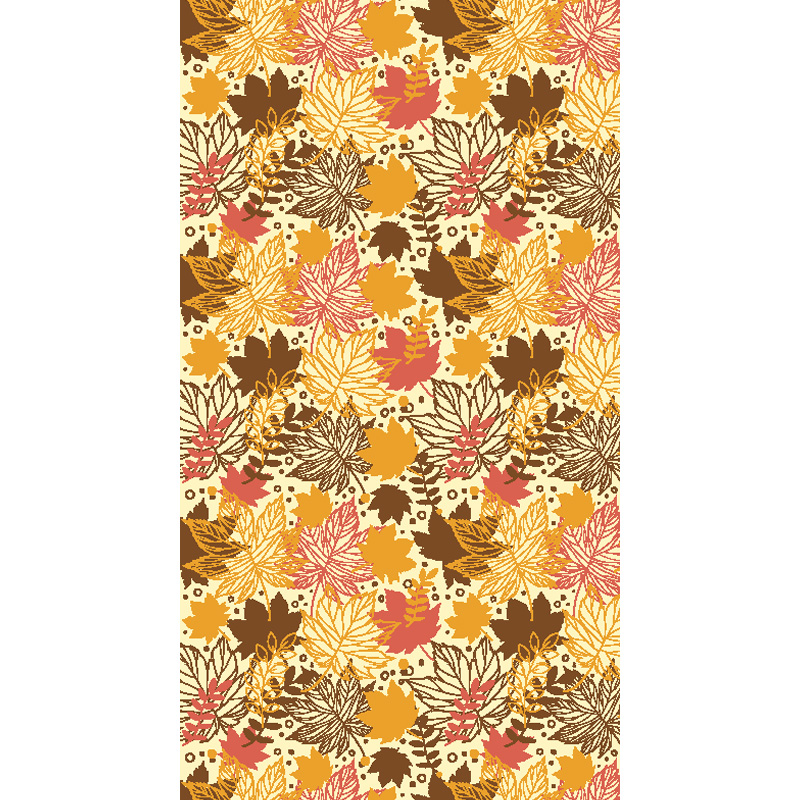 46120 TRANSFERT HERFSTBLADEN 30 X 40 CM 12 STUKKEN = DOOS