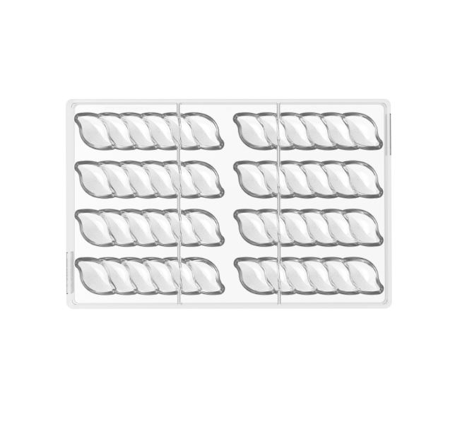SILIKOMART MOULE A PRALINES TRITAN CH040 RIFLESSO B N.24 12X2,5XH1,3CM